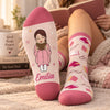 Personalisierte Socken – Geschenk für Buchliebhaber – Lesen tut gut