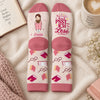 Personalisierte Socken – Geschenk für Buchliebhaber – Lesen tut gut