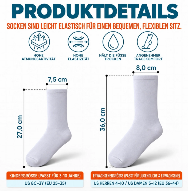 Personalisierte Socken – Geschenk für Buchliebhaber – Seiten voller Glück