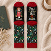 Personalisierte Socken – Geschenk für Buchliebhaber – Nicht Sören