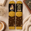 Personalisierte Socken – Geschenk für Buchliebhaber – Mehr Bücher, bitte