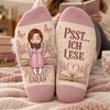 Personalisierte Socken – Geschenk für Buchliebhaber – Meine Ruhe