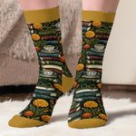 Personalisierte Socken – Geschenk für Buchliebhaber – Kapitel statt Alltag