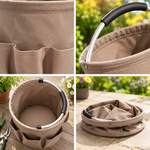 Personalisierte Gartenwerkzeugtasche – Geschenk für Gärtnerin & Pflanzenliebhaber – Lass etwas Schönes wachsen