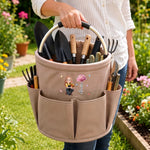 Personalisierte Gartenwerkzeugtasche – Geschenk für Gärtnerin & Pflanzenliebhaber – Lass etwas Schönes wachsen