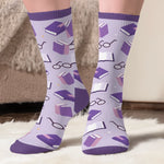 Personalisierte Socken – Geschenk für Buchliebhaber – Kurz mal weglesen