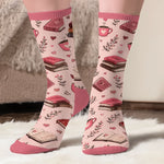 Personalisierte Socken – Geschenk für Buchliebhaber – Meine Art von Pause