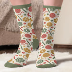 Personalisierte Socken – Geschenk für Häkel- & Strickfans – Heute nur noch eine Reihe
