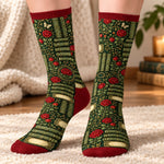 Personalisierte Socken – Geschenk für Buchliebhaber – Verliebt in Geschichten