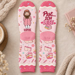 Personalisierte Socken – Geschenk für Buchliebhaber – Noch ein Kapitel