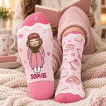 Personalisierte Socken – Geschenk für Buchliebhaber – Noch ein Kapitel