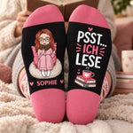 Personalisierte Socken – Geschenk für Buchliebhaber – Meine Art von Pause
