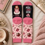 Personalisierte Socken – Geschenk für Buchliebhaber – Meine Art von Pause