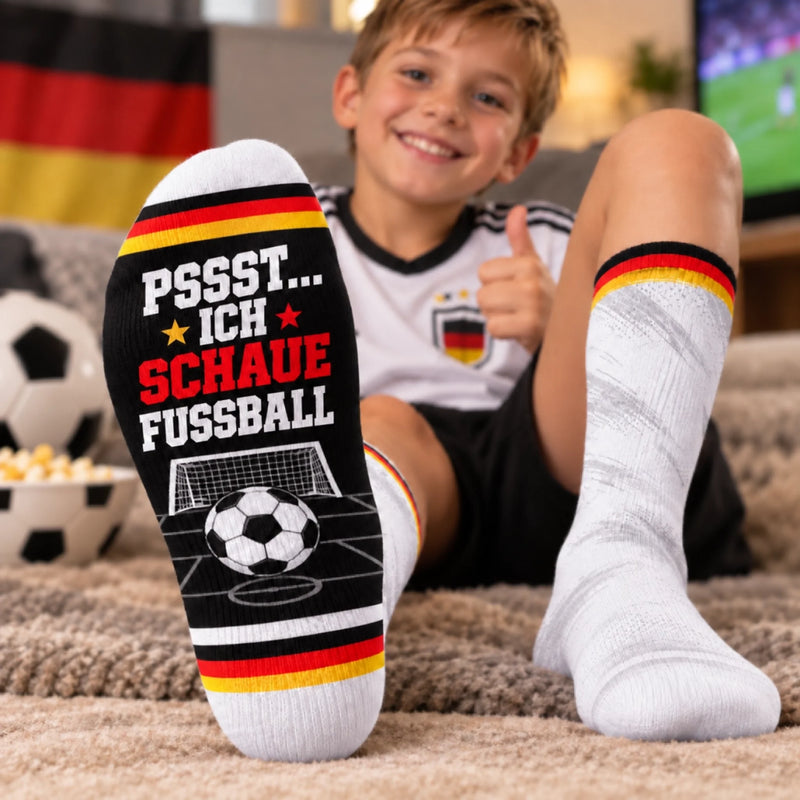 Personalisierte Socken – Geschenk für Fußballfans – Für echte Fußballfans