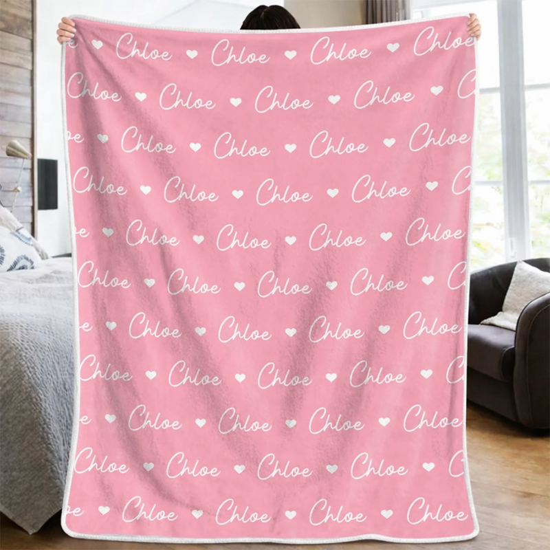 Personalisierte Decke - Geschenke für Kinder - In viel Liebe eingehüllt