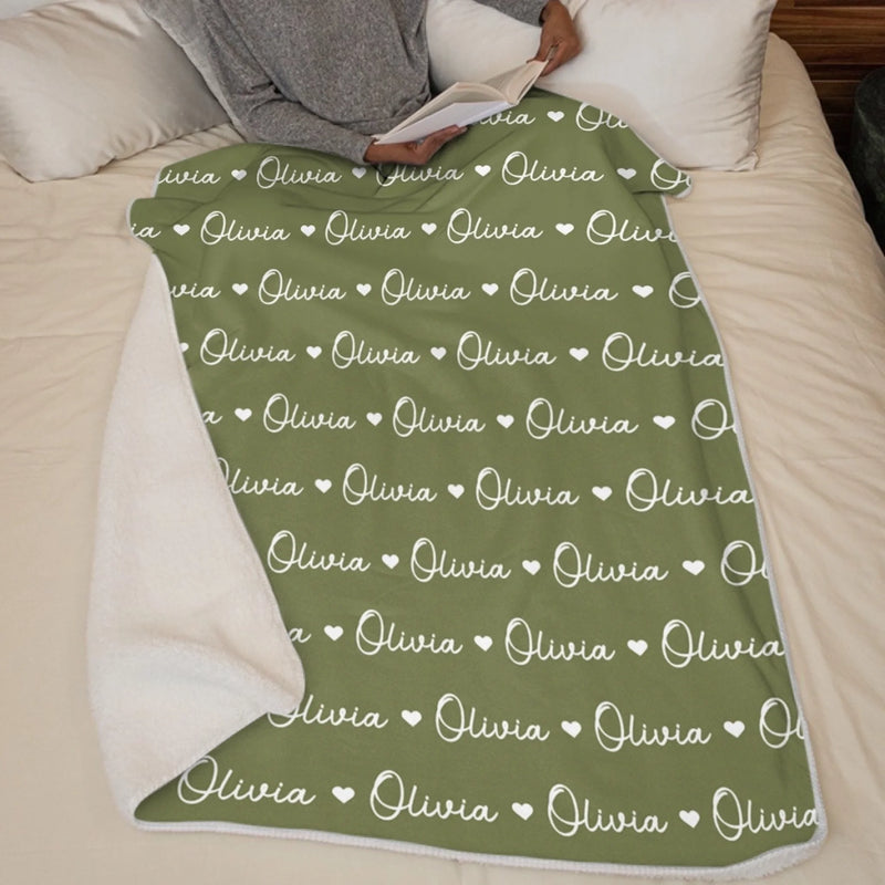 Personalisierte Decke - Geschenke für Kinder - In viel Liebe eingehüllt