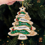 Personalisiertes Acrylornament – Weihnachtsgeschenk für Familie – Ein Weihnachtsbaum Voller Liebe
