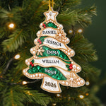 Personalisiertes Acrylornament – Weihnachtsgeschenk für Familie – Ein Weihnachtsbaum Voller Liebe