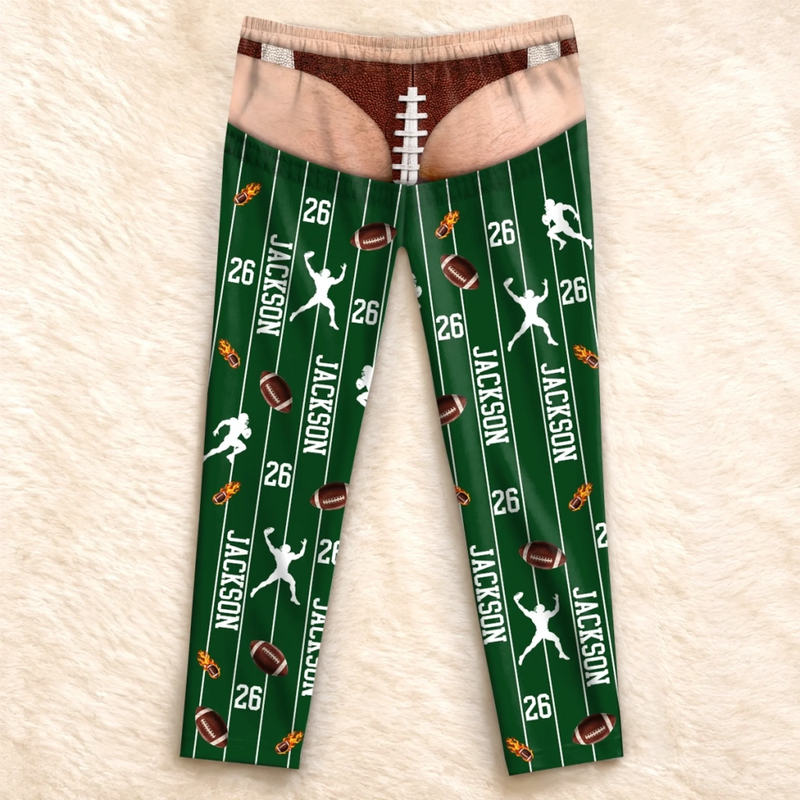 Personalisierte Pyjamas – Geschenk für Männer – Spieltag Ist Der Beste Tag