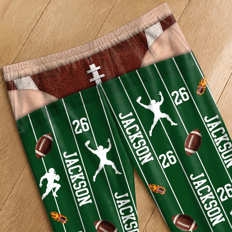 Personalisierte Pyjamas – Geschenk für Männer – Spieltag Ist Der Beste Tag