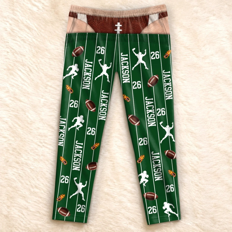 Personalisierte Pyjamas – Geschenk für Männer – Spieltag Ist Der Beste Tag