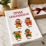 Personalisierte Geschirrtuch - Geschenk für Oma - Ein Hauch Lebkuchenzauber
