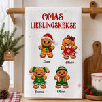 Personalisierte Geschirrtuch - Geschenk für Oma - Ein Hauch Lebkuchenzauber