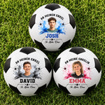 Personalisierter Fußball mit Foto – Geschenk für Enkel, Enkelin - Du Kannst Alles Schaffen
