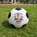 Personalisierter Fußball mit Foto – Geschenk für Enkel, Enkelin - Du Kannst Alles Schaffen