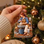 Personalisiertes Acrylornament – Geschenke für Frauen – Töpfern Ist Meine Leidenschaft