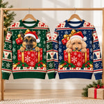 Personalisiertes Weihnachtssweatshirt mit Foto – Geschenk für Haustierbesitzer – Flauschig Süß Und Voller Liebe